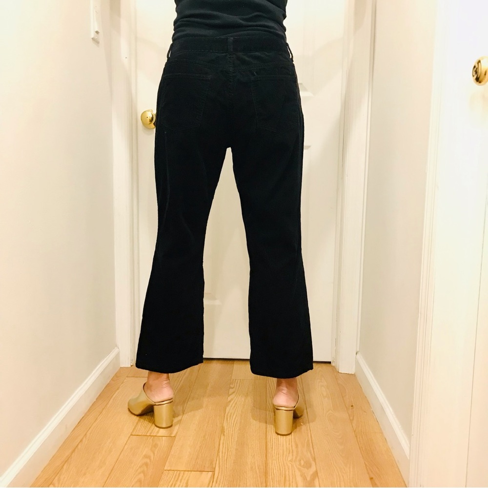 PRIVATELY SOLD!!! Talbots Heritage Petites black cropped corduroy pants. Size - Picture 4 of 10